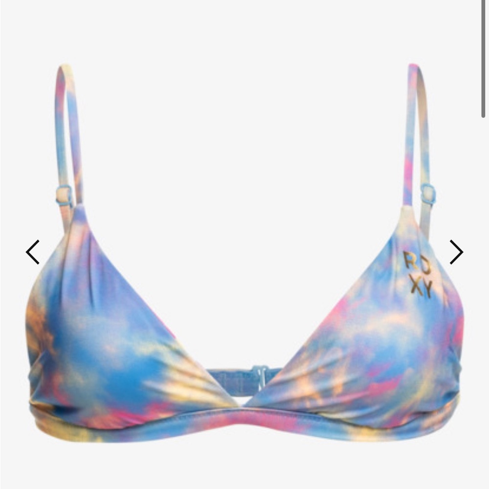 Nwt Roxy Surf Fixed Triangle Reversible Bikini To… - image 4